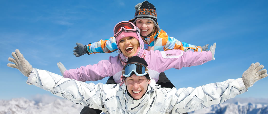 Familienurlaub im Winter in Kleinarl in der Pension Anja in Kleinarl, mitten in Ski amadé, Österreich